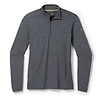 Men's Classic All-Season Merino Base Layer 1/4 Zip - Iron Heather