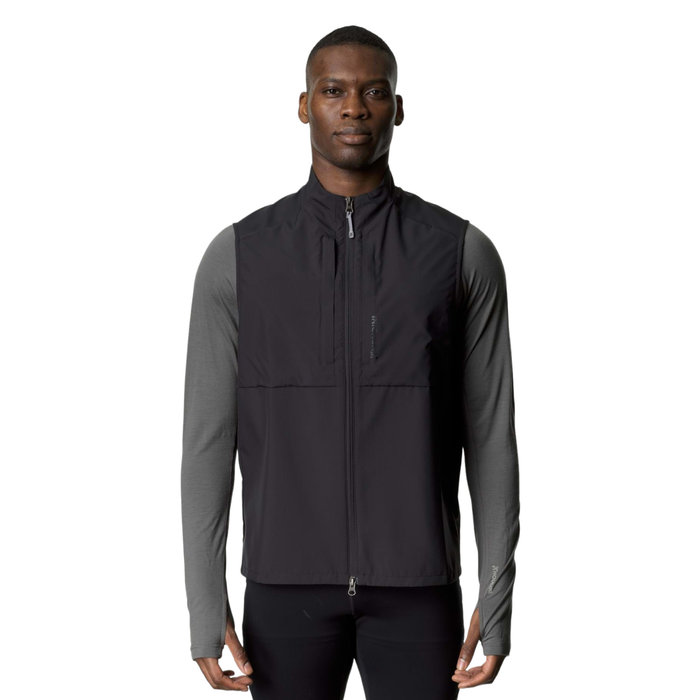 Houdini M's Pace Hybrid Vest - True Black