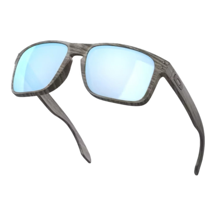 Oakley Holbrook Woodgrain Collection - Woodgrain/Prizm Deep Water