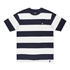 Crate Stripe Tee - Navy/White