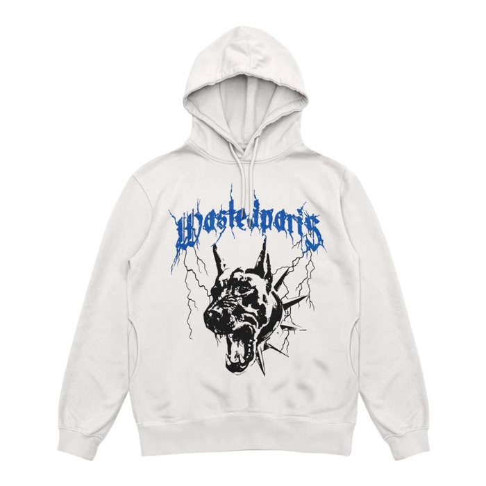 Wasted Paris Hoodie Spike - White