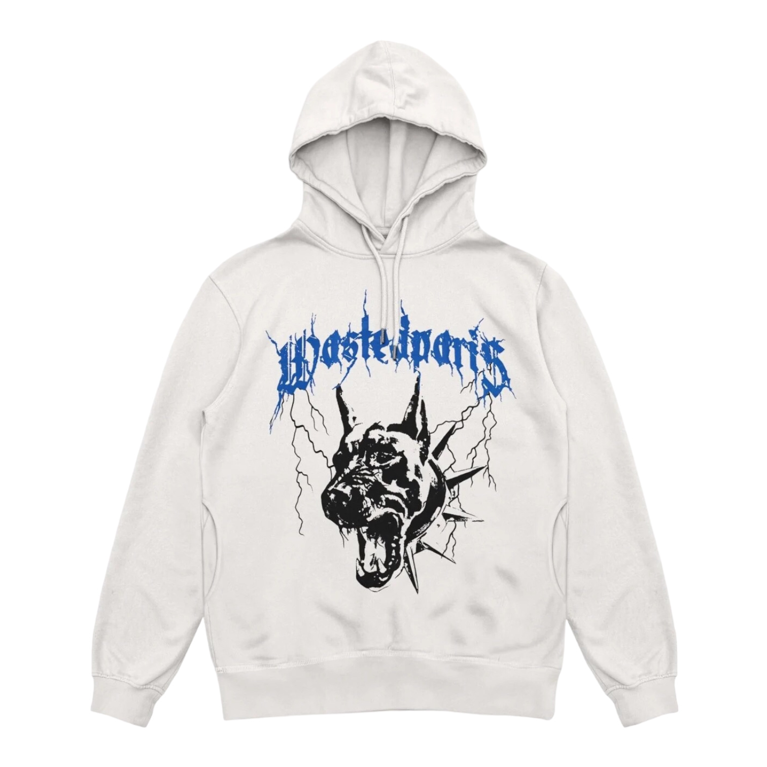 Wasted Paris Hoodie Spike - White