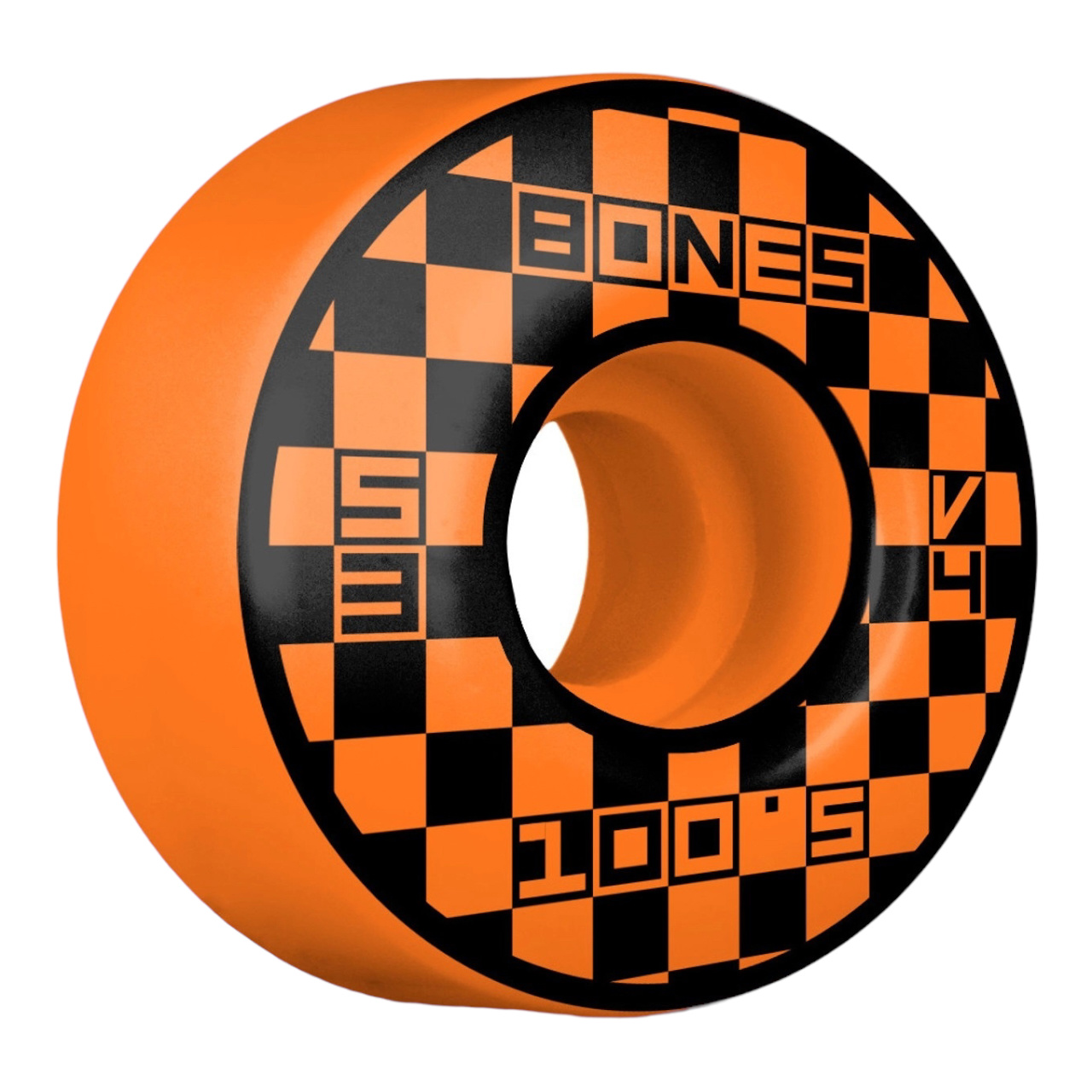 Bones Block Party V4 Wide Og Formula 53mm 100a - Orange