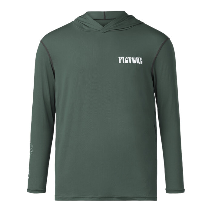 Picture Hood Surf Tee - Darkest Spruce