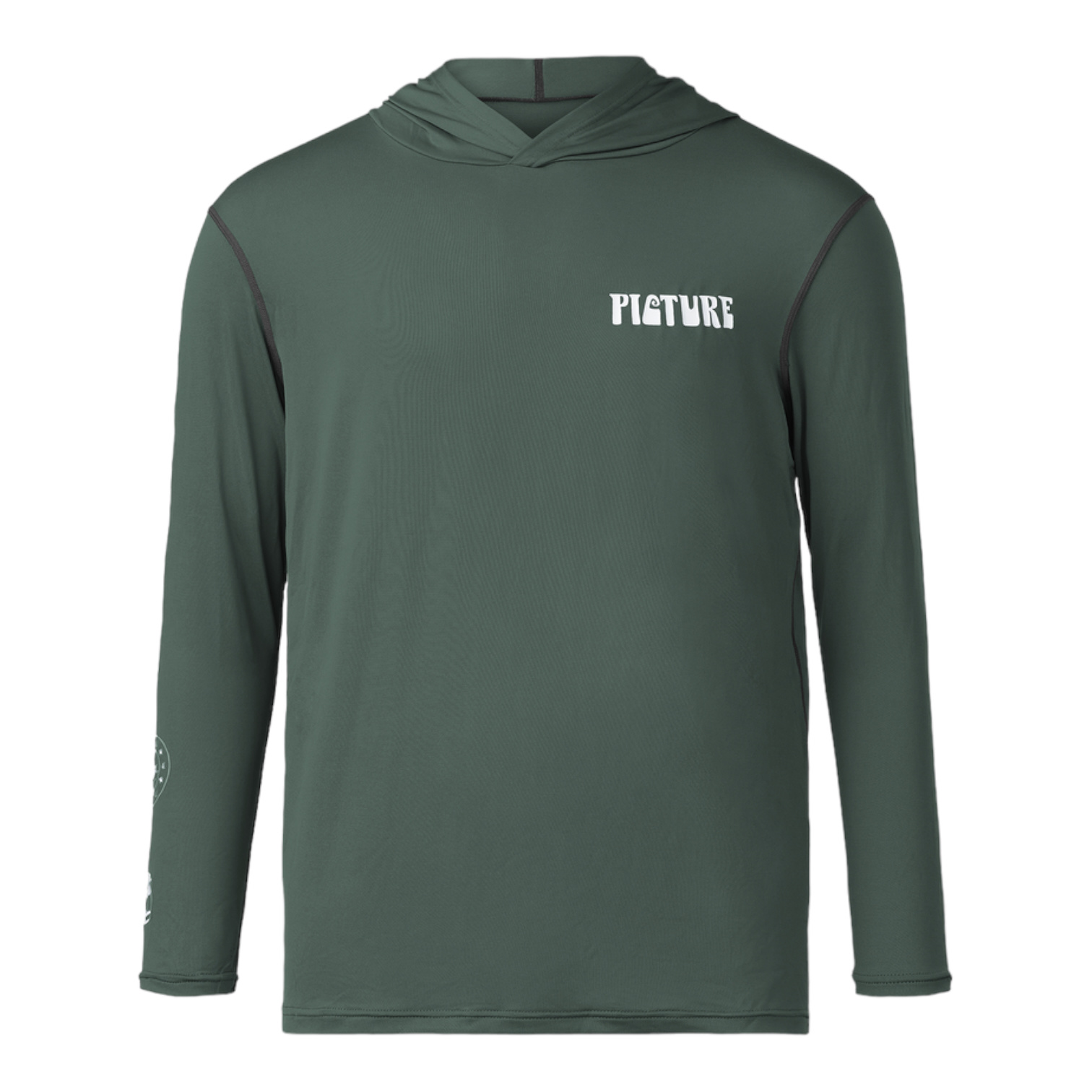 Picture Hood Surf Tee - Darkest Spruce