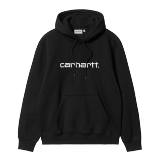 Carhartt WIP Hooded Carhartt Sweat - Black/White