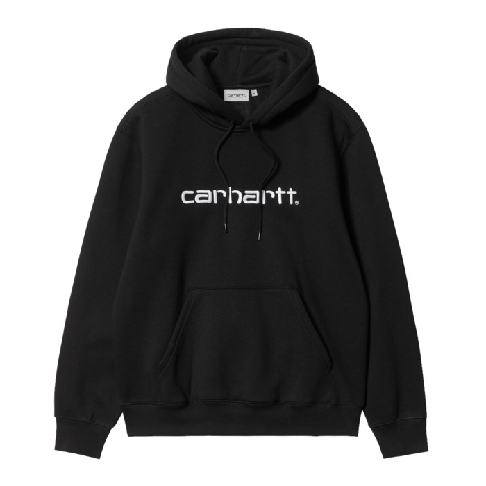 Carhartt WIP Hooded Carhartt Sweat - Black/White