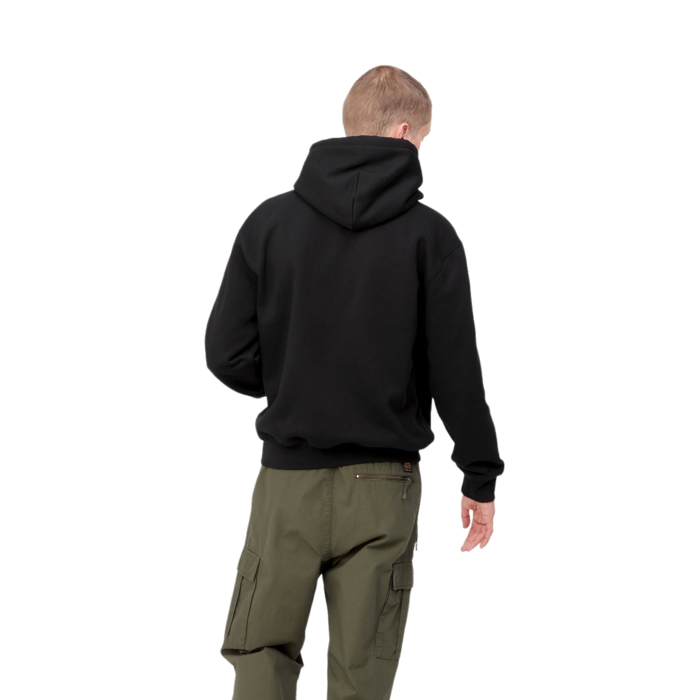 Carhartt WIP Hooded Carhartt Sweat - Black/White