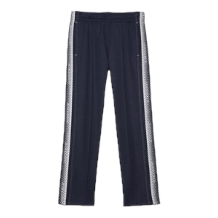 Lacoste Pantalon de survêtement regular fit en piqué - Bleu