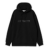 W' Hooded Carhartt Sweat - Black/Black