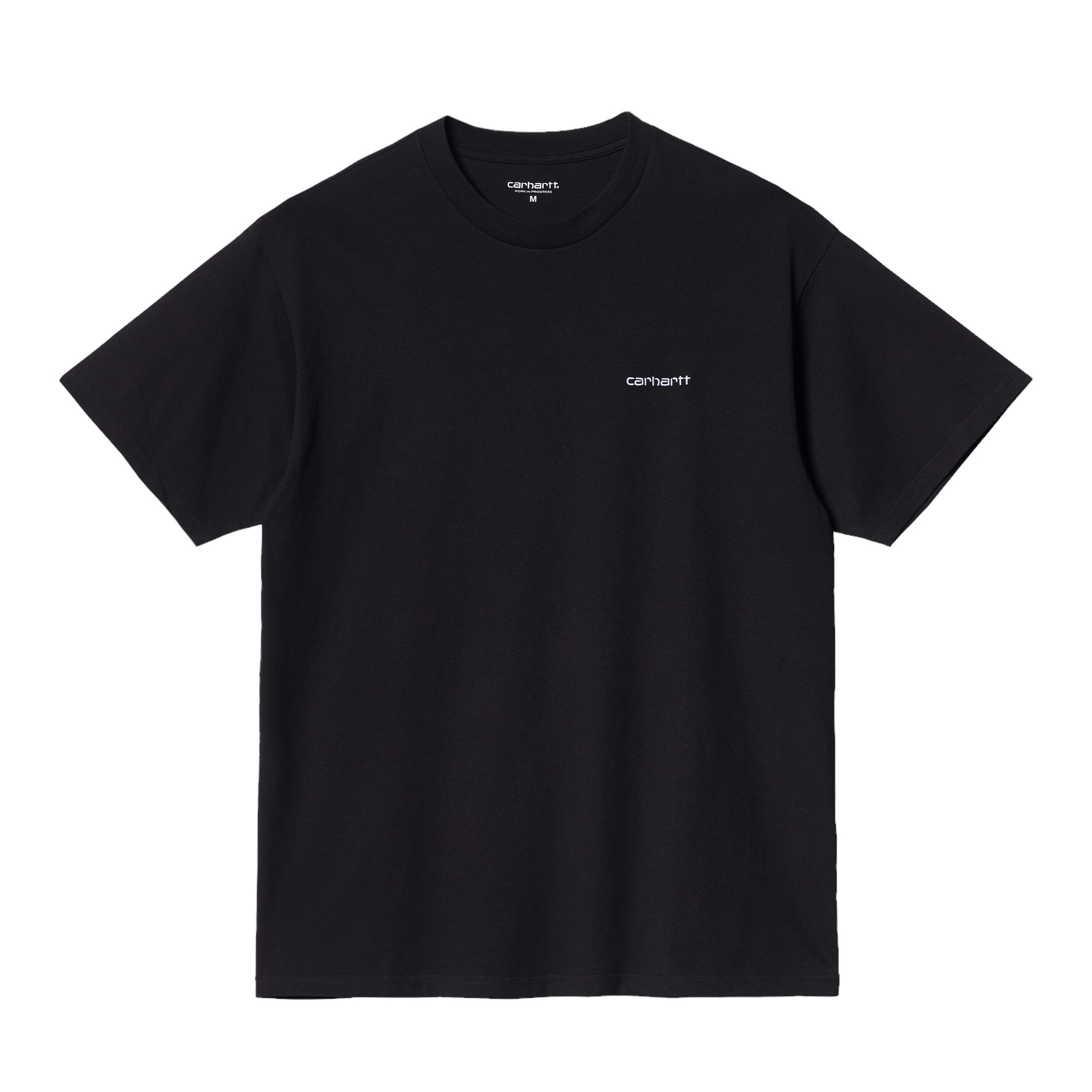 Carhartt WIP S/S Script Embroidery T-shirt - Black/White