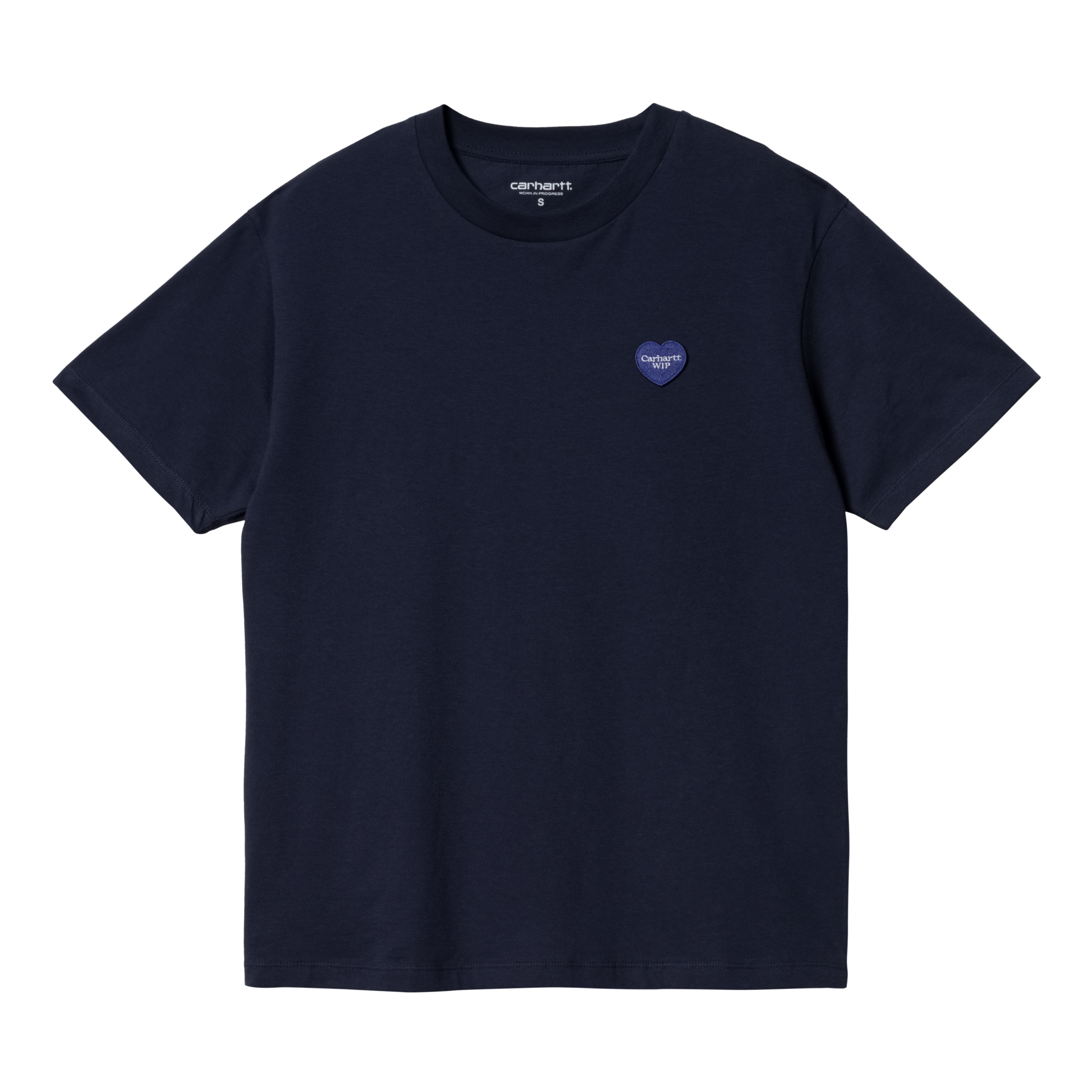 Carhartt W' S/S Double Heart T-Shirt - Blue