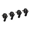 M6 Toggle Bolt Baseless Boot Hardware (Set of 4) - Black