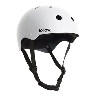 Follow Safety First Helmet - White