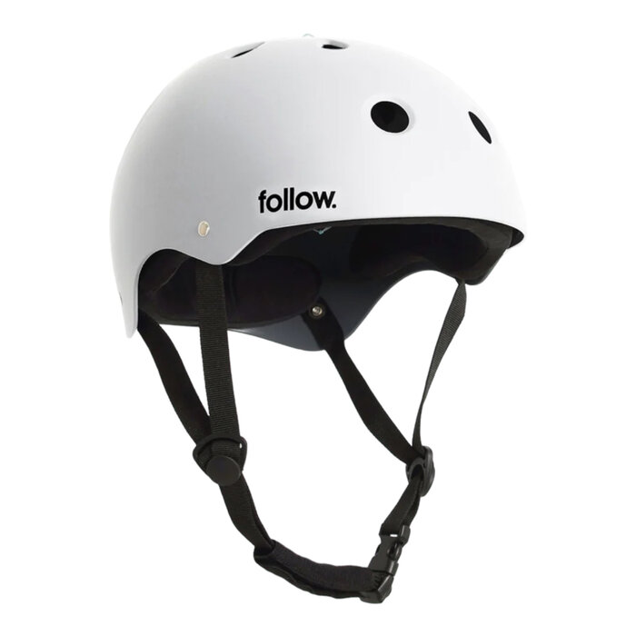 Follow Safety First Helmet - White