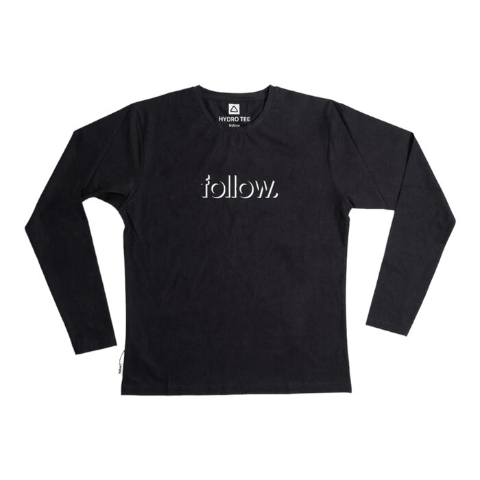 Follow L/S Hydro Corp Tee - Black