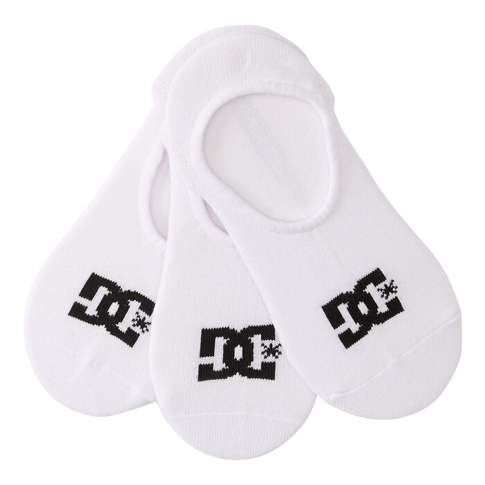 Dc Shoes Dc Liner Invisible Socks - White