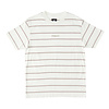 Kingpin Stripe S/S - Lily White Kingpin Stripe