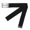 Clip Belt Chrome - Black