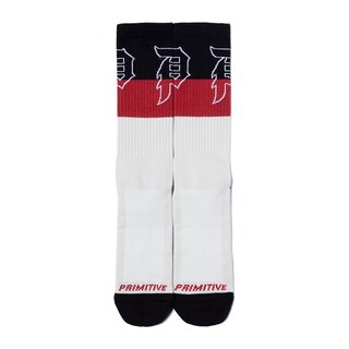 Primitive Dirty P Blocked Sock - Grey