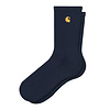 Chase Socks - Dark Navy/Gold