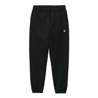 Carhartt WIP Chase Sweat Pant - Black/Gold