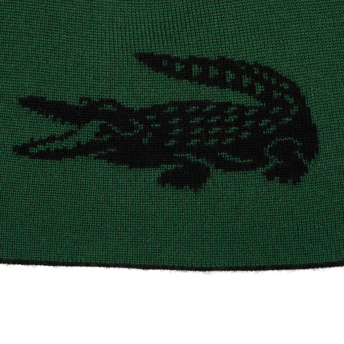 Lacoste Réversible Crocodile Contrasté Noir/Vert O'Street