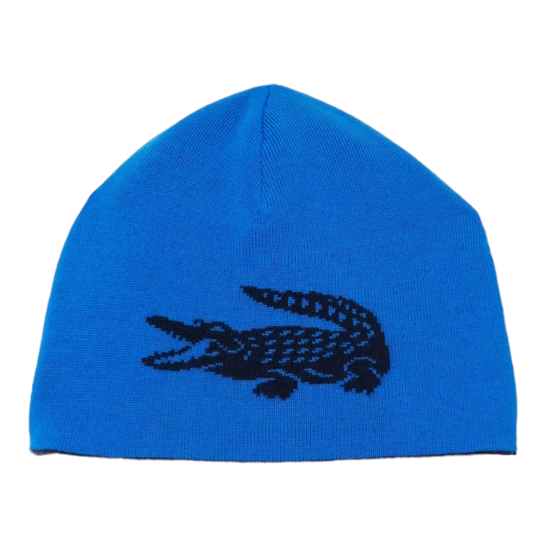 Bonnet Lacoste Réversible Crocodile Contrasté - Bleu Marine/Bleu KDI -  O'Street