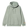 Hooded Chase Sweat - Glassy Teal/Gold