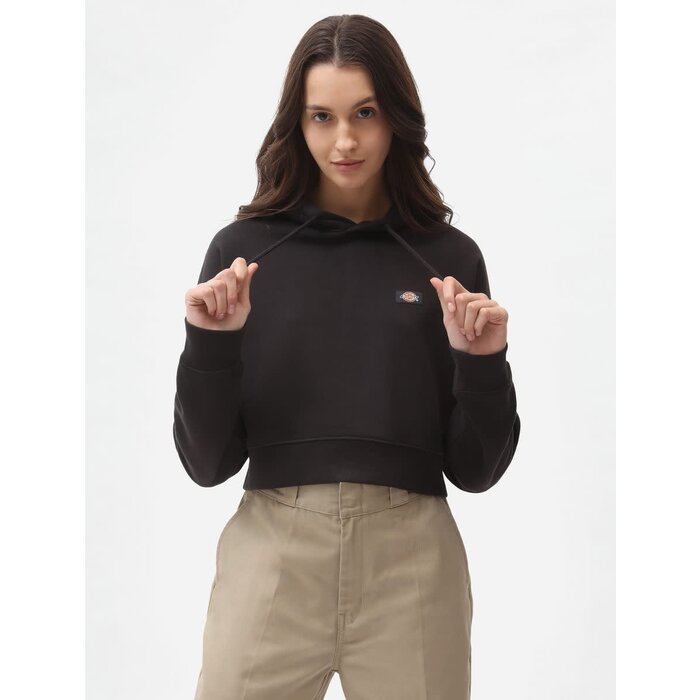 Dickies W' Oakport Cropped Hoodie - Black