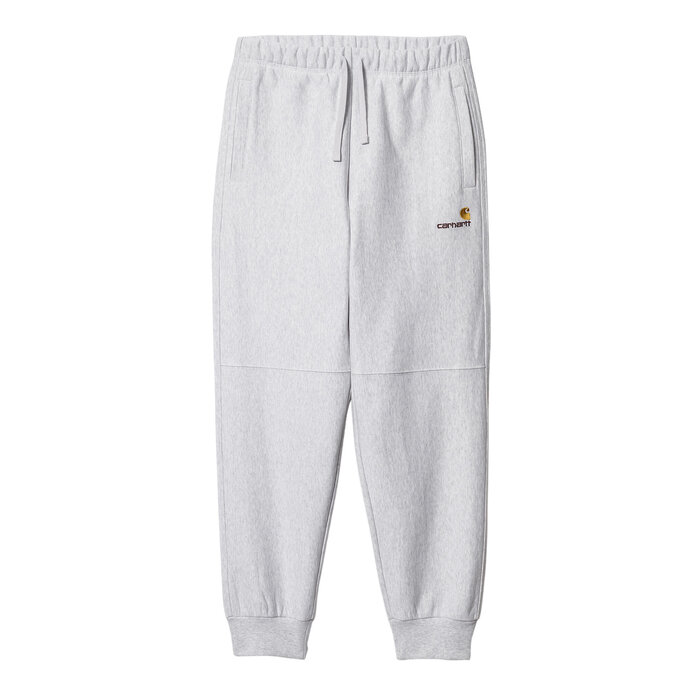 Carhartt WIP American Script Jogging Pant - Ash Heather