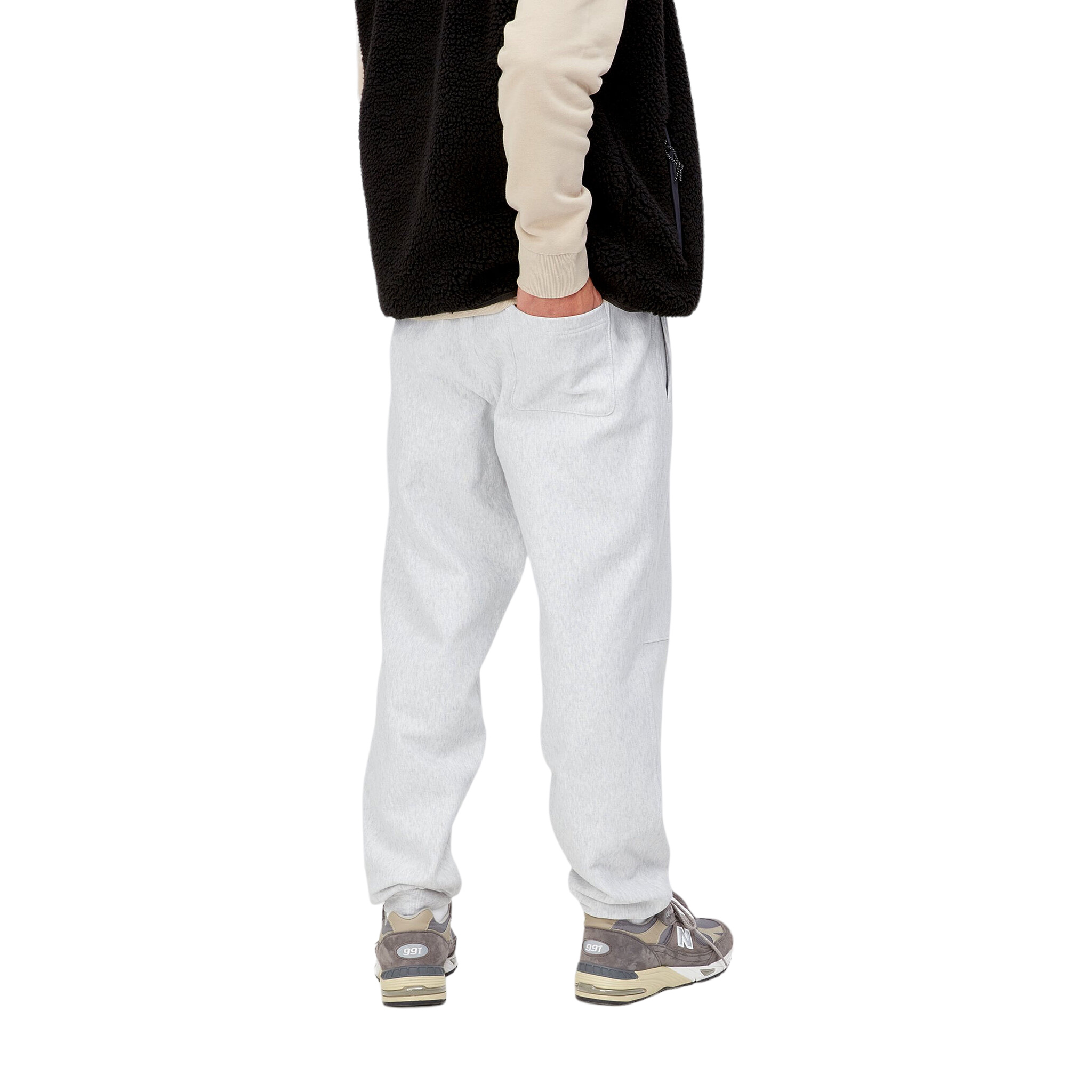 Carhartt WIP American Script Jogging Pant - Ash Heather