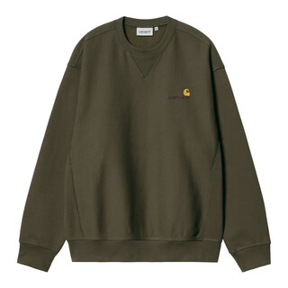 Carhartt WIP American Script Sweat - Plant