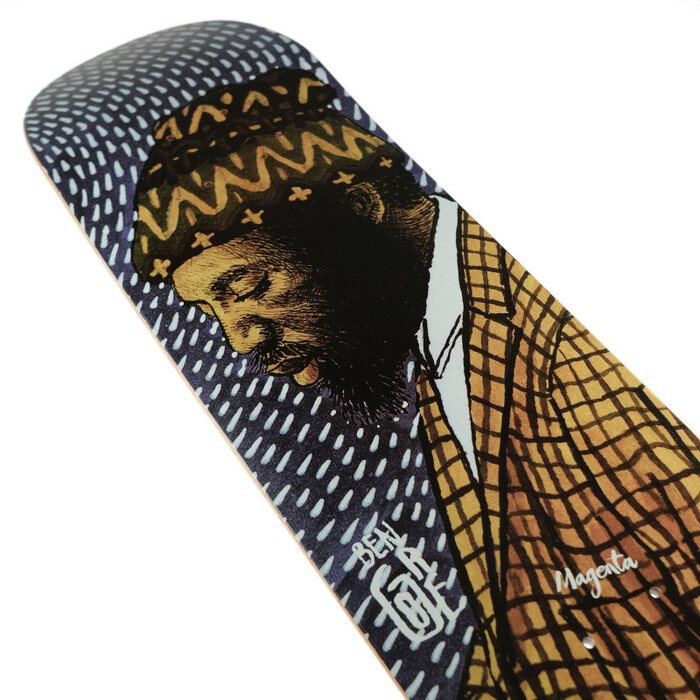 Magenta Ben Gore Sacred Snake Deck - 8.4