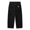 Brandon Pant - Black (Stone Washed)