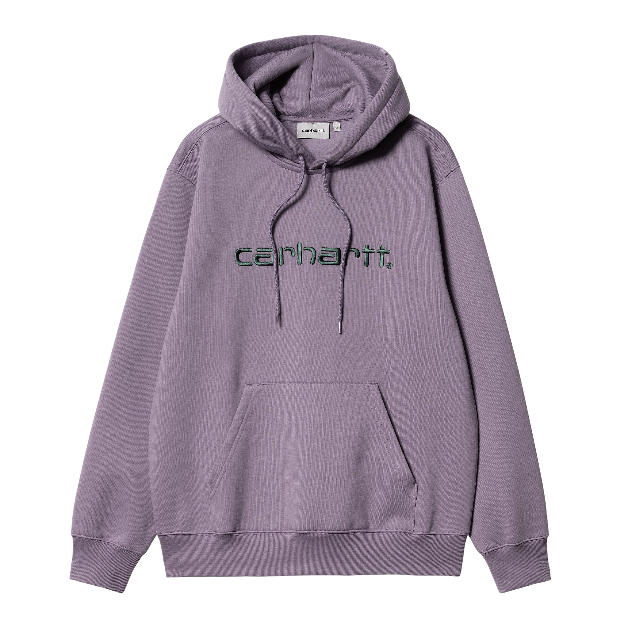 Carhartt WIP Hooded Carhartt Sweat - Glassy Purple/Discovery Green