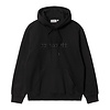 Hooded Carhartt Sweat - Black/Black