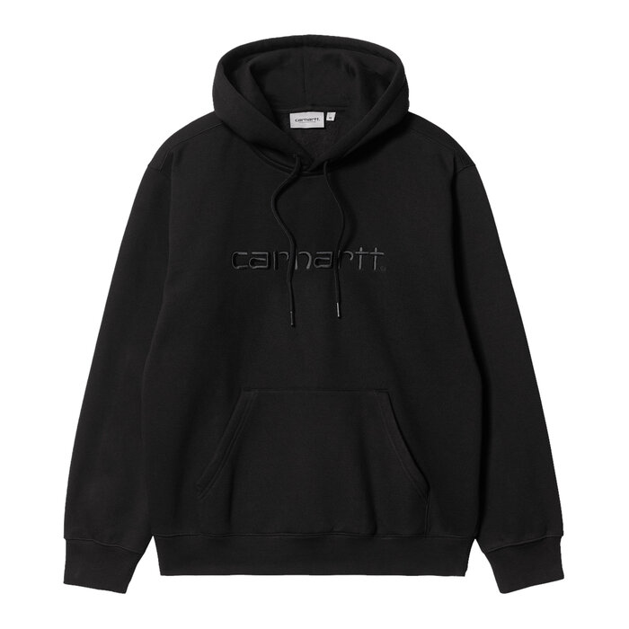 Carhartt WIP Hooded Carhartt Sweat - Black/Black