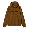 Hooded Carhartt Sweat - Deep H Brown/Black