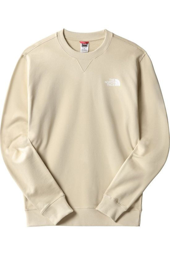 The North Face Simple Dome Crew - Khaki Stone/White