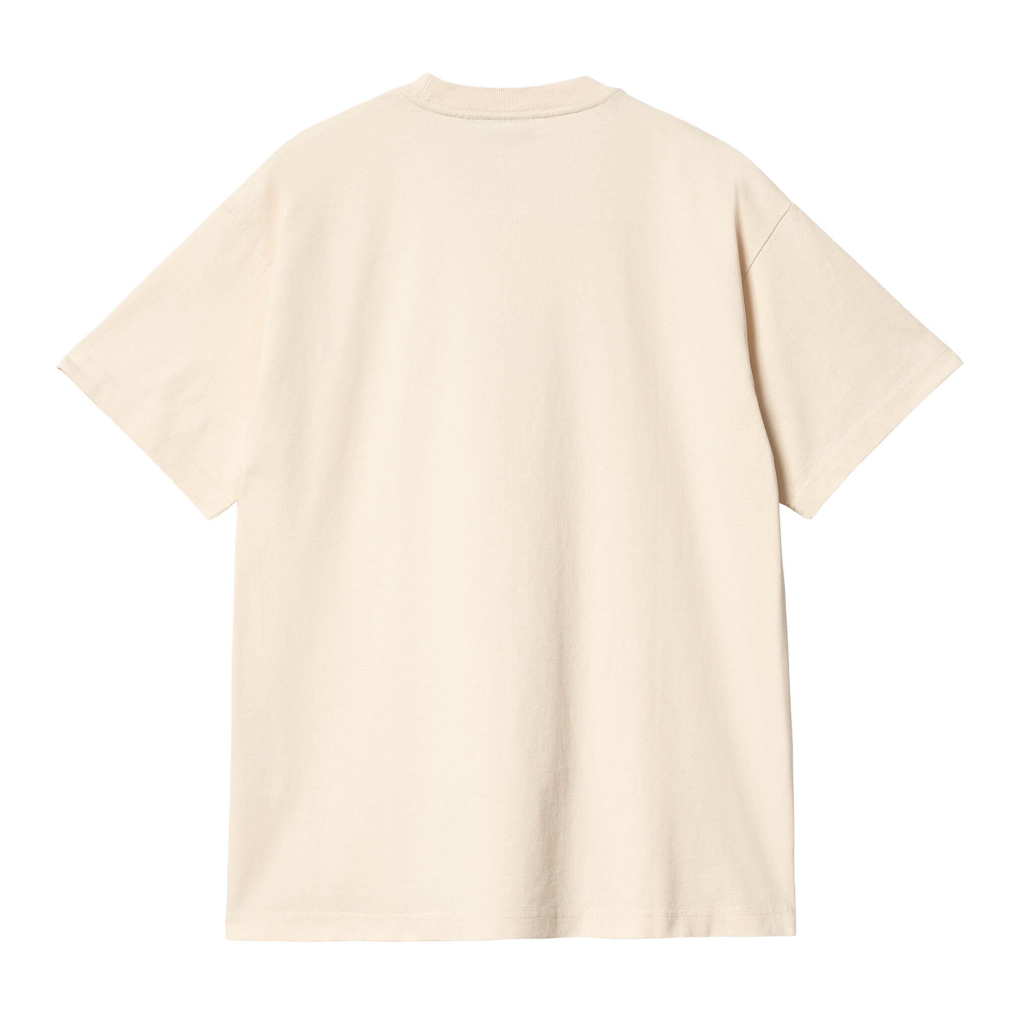 Carhartt WIP S/S Arrow Script T-shirt - Salt (Stone Washed)