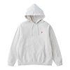 One Point Hooded Sweat - Ash Heather
