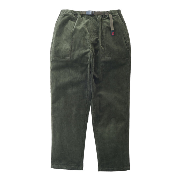 Gramicci Corduroy Loose Tapered Ridge Pant - Dark Green
