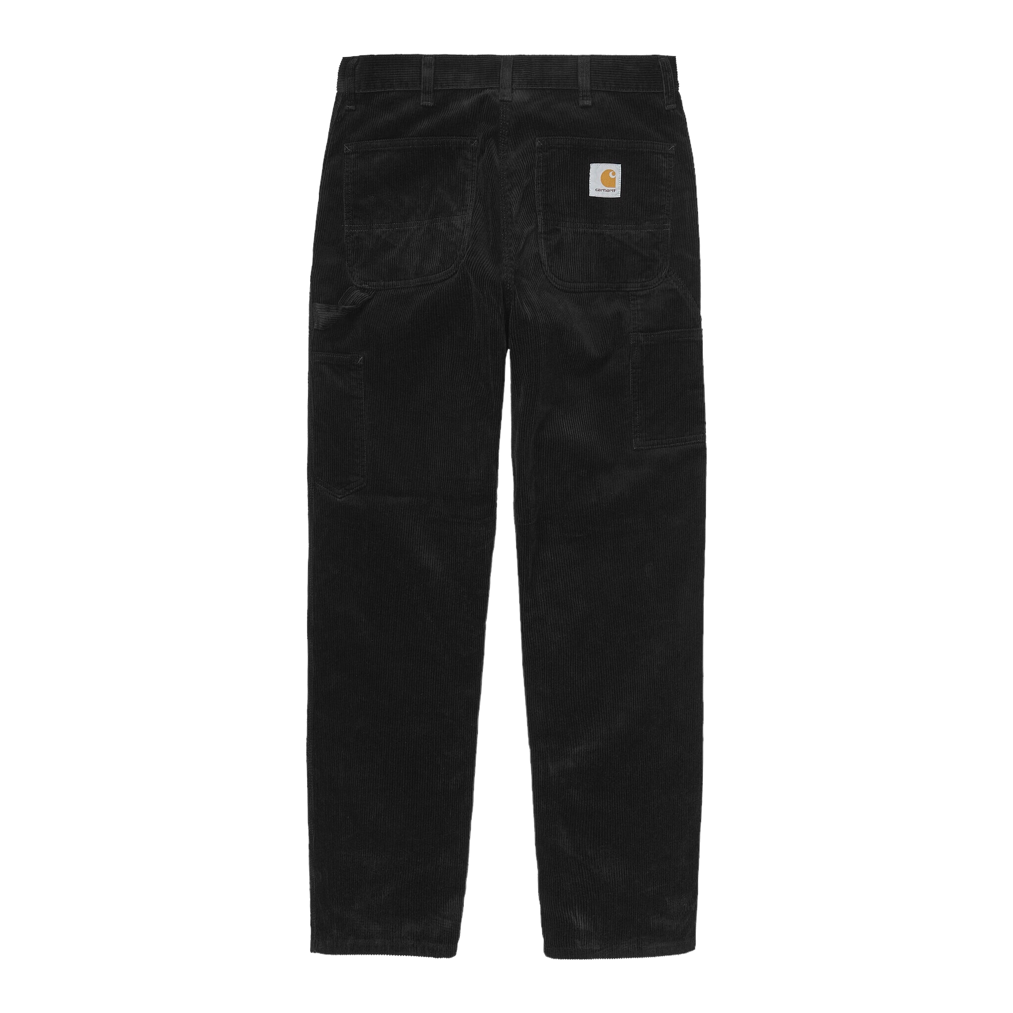 Carhartt WIP Single Knee Pant Cord - Black (Rinsed)