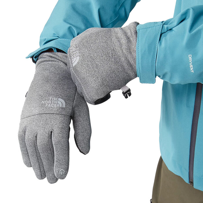 The North Face Etip Recycled Glove - Medium Grey Heather
