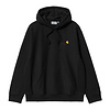 Carhartt WIP Hooded American Script - Black
