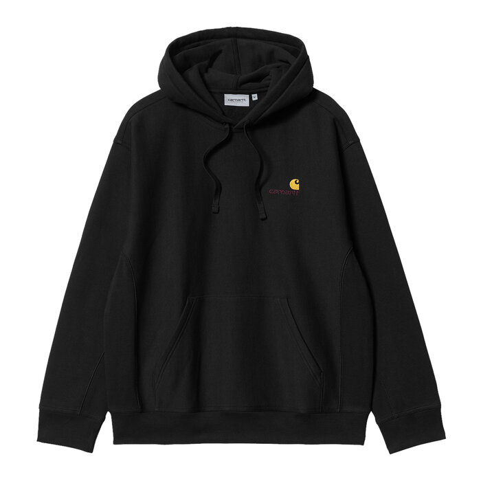 Carhartt WIP Carhartt WIP Hooded American Script - Black