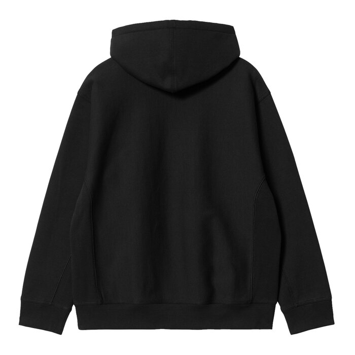 Carhartt WIP Carhartt WIP Hooded American Script - Black