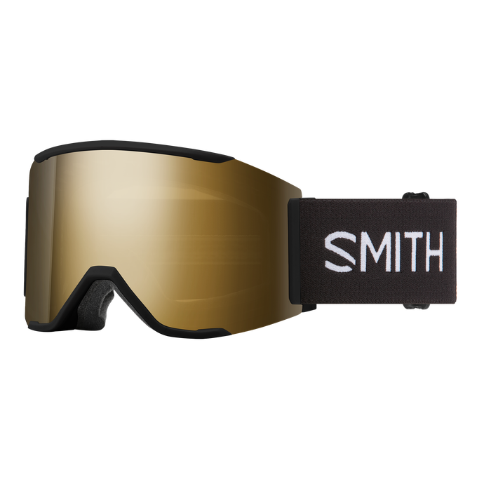 Smith Squad Mag - Black (ChromaPop Sun Gold Mirror/ Storm Rose)