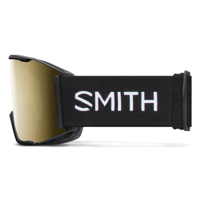 Smith Squad Mag - Black (ChromaPop Sun Gold Mirror/ Storm Rose)